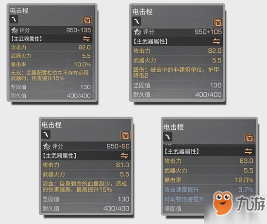 明日之后副武器作用解析及选择推荐