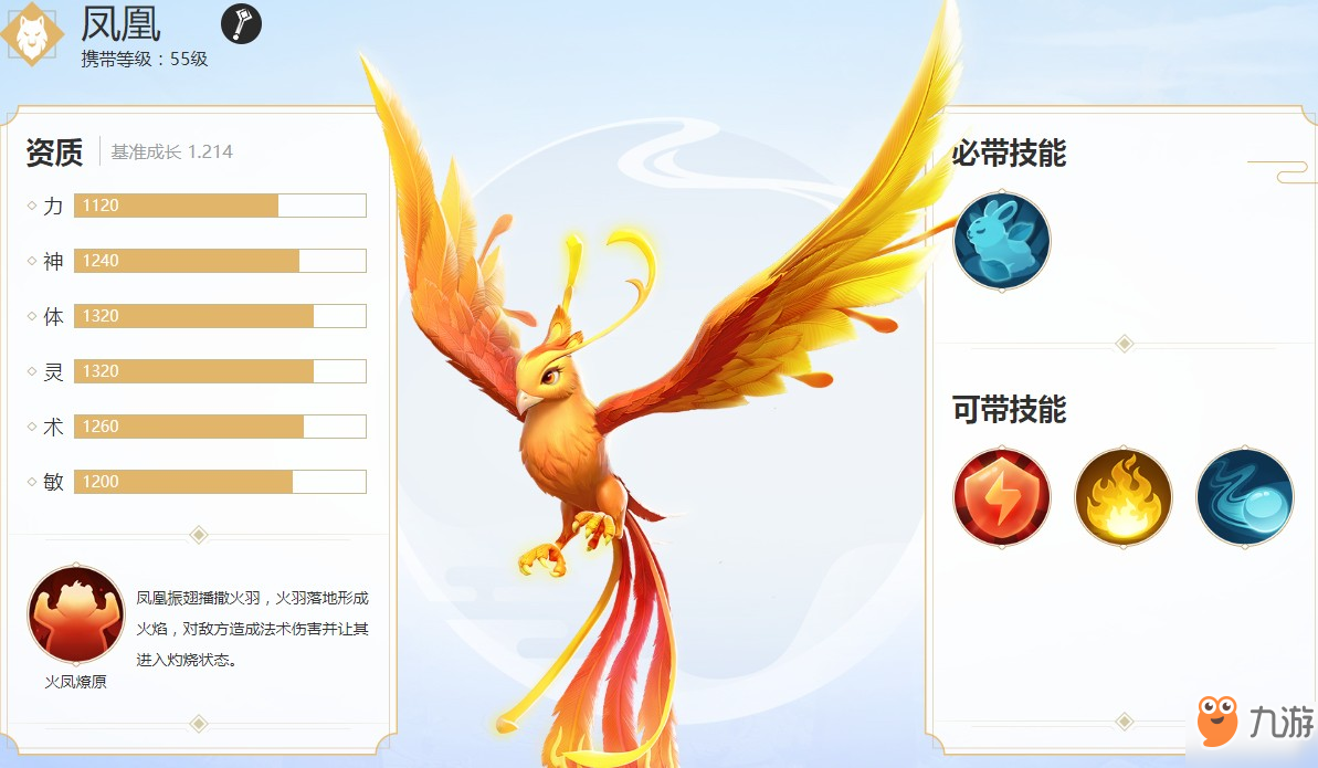 夢(mèng)幻西游三維版鳳凰寶寶怎么樣