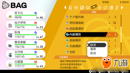 《寶可夢(mèng)劍盾》新道具與功能介紹