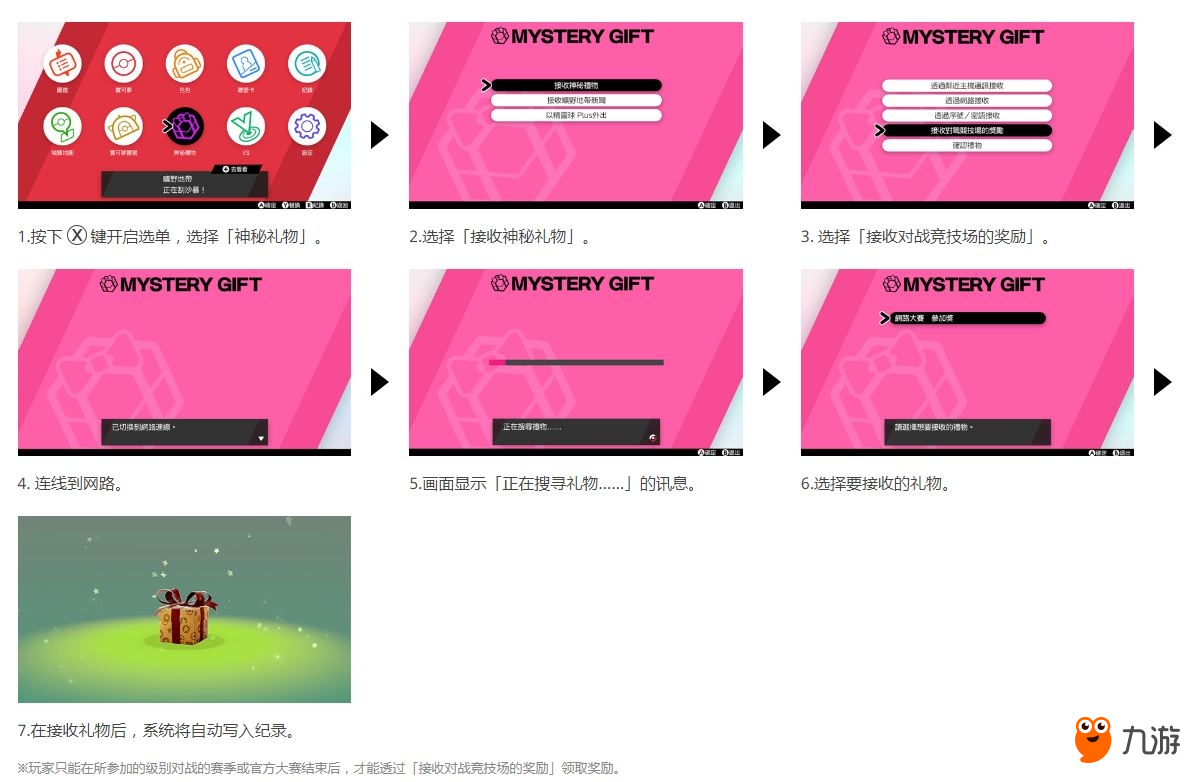 寶可夢劍盾神秘禮物攻略 寶可夢劍盾接收神秘禮物的方法