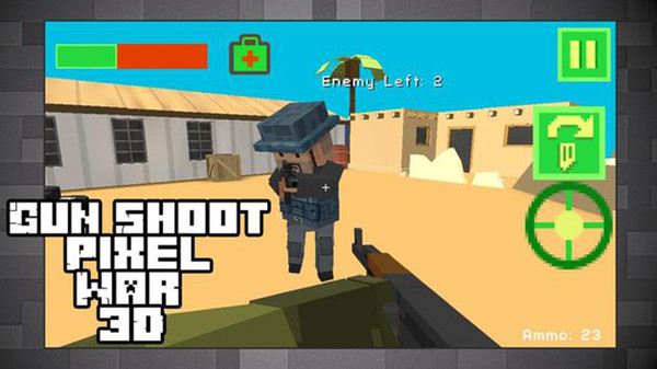 枪射击像素战争3D好玩吗 枪射击像素战争3D玩法简介