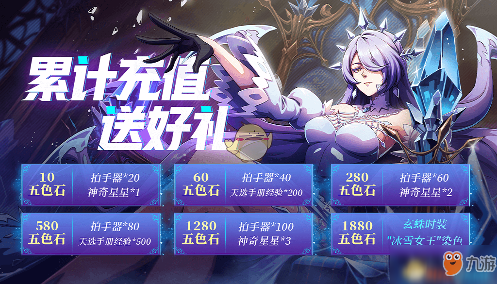 《非人学园》12月累计充值送好礼活动