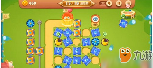 保卫萝卜327关这么过 保卫萝卜327关攻略图解