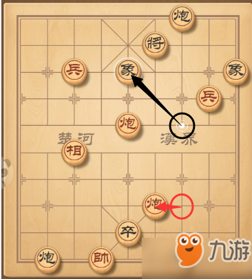 天天象棋三國演義280關(guān)火燒新野怎么過