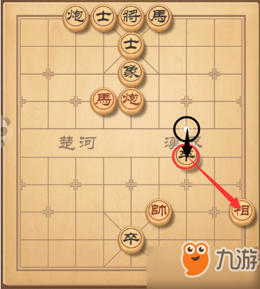 天天象棋三國演義342關(guān)揮淚斬將怎么過