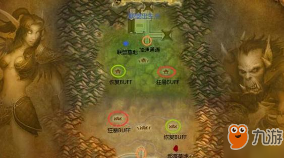 魔兽世界怀旧服战歌峡谷地图玩法介绍