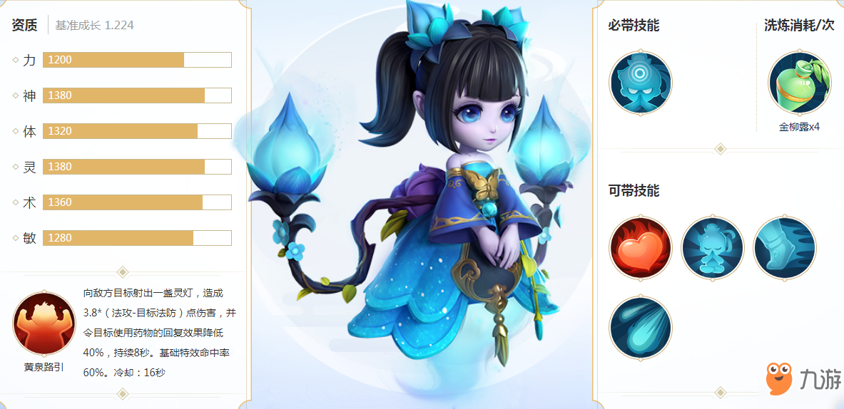 梦幻西游三维版宝宝幽莹娃娃介绍