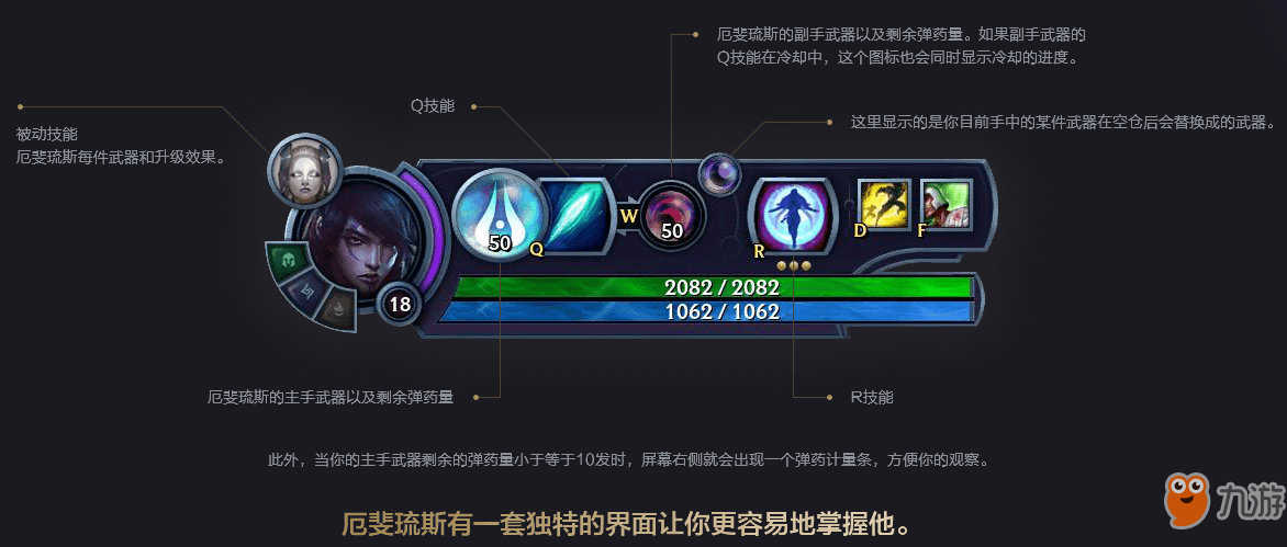 《LOL》月男技能机制详解