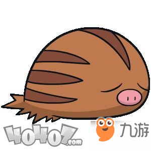 《宝可梦剑盾》伽勒尔全精灵图鉴 小山猪