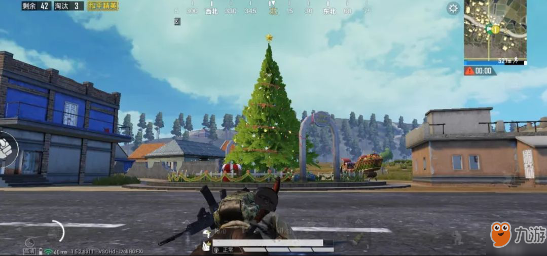 和平精英圣诞模式圣诞树在什么地方