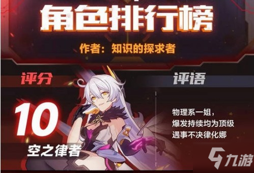 崩壞3最強女武神 2020最新版本女武神排名