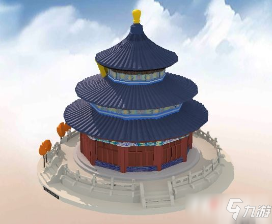 我爱拼模型中国北京天坛搭建攻略