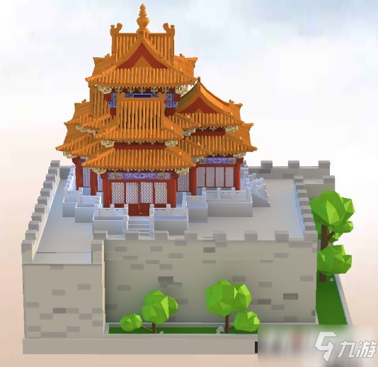 我爱拼模型中国北京故宫角楼搭建攻略