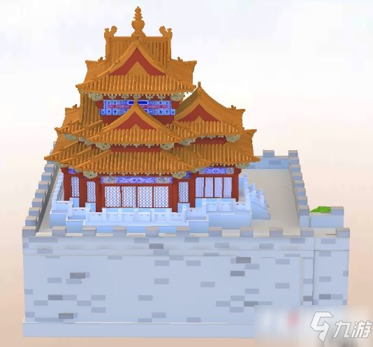 我爱拼模型中国北京故宫角楼搭建攻略