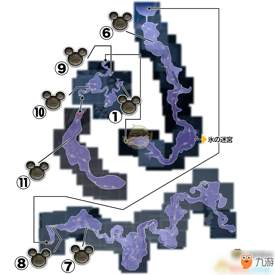 《王國之心3》冰雪奇緣世界全米奇幸運標(biāo)記位置攻略