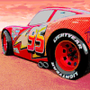 Super Lightning McQueen Racing