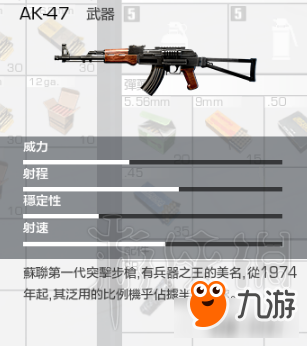 《无限法则》步枪AK-47介绍