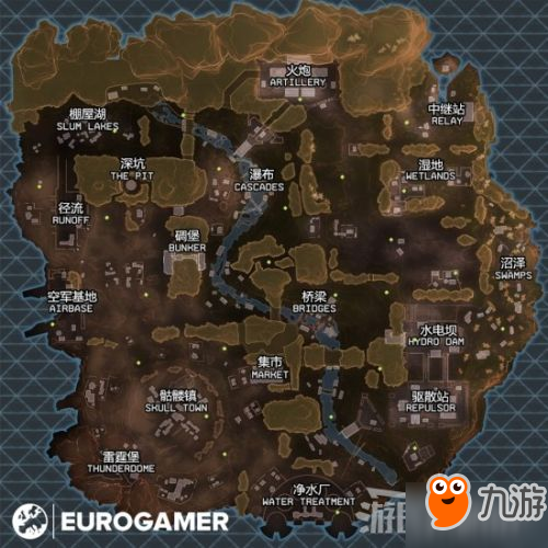 Apex英雄地图及补给点位置一览 Apex英雄怎么复活队友