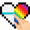 Tap Color By Number Pixel Art Sanblok Coloring