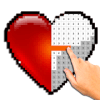 Love icon Pixel Art Coloring by number官方下载