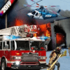 Real Fire Fighter Truck Driving  Emergency Game