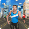 Marathon Race Simulator 3D Running Game免费下载