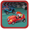 3D Super Hero Racing Car