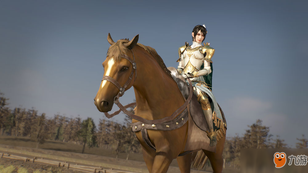 《真三国无双8》第五弹服装DLC截图 星彩穿骑士服魅力大