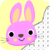 Bunny Color By Number  Pixel Art