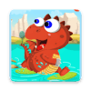 New Jurassic Dinosaur Cartoon  Dino Jump Game终极版下载