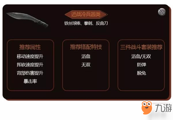 《明日之后》武器特技怎么選 武器選擇特技的方向