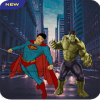 Superhero real fight Street 2019