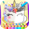 Unicorn Food Coloring Book  The Trendy World破解版下载