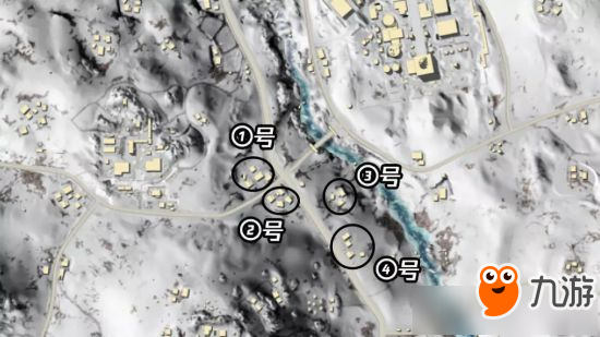 《絕地求生大逃殺》雪地地圖打野位置推薦
