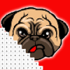 Dog Pixel Art Coloring By number