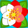 flowers coloring game with numbers