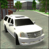 Infected city Escalade driving