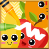 Fruit English Vocab & Coloring Book安全下载