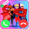 Chat Contact with super hero lady game