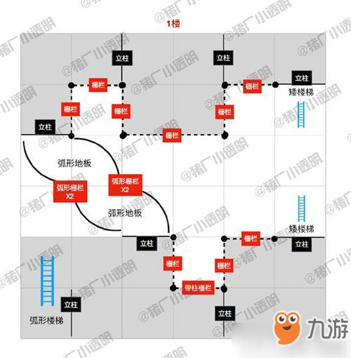 明日之后江南小樓藍圖 明日之后江南三層小樓設(shè)計圖