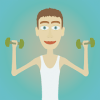 Muscle clicker Gym game