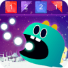 Dino Snow Balls Bricks Breaker