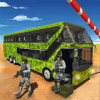 Offroad US Army Bus Driving simulator 2019