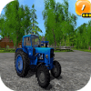 Bleu Tractor  Farming Simulator Toy 3D免费下载