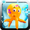 Octopus World Underwater Challenges Game for kids