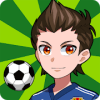 机でサッカー