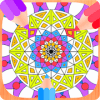 Adults Coloring Book  Mandala and Doodle