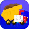 Pixel Art Dump Trucks  Color By Number