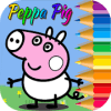 Little Pigs Coloring with Peppa Game