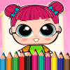 Little Doll Color Book